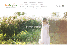 Tablet Screenshot of levlogisk.no